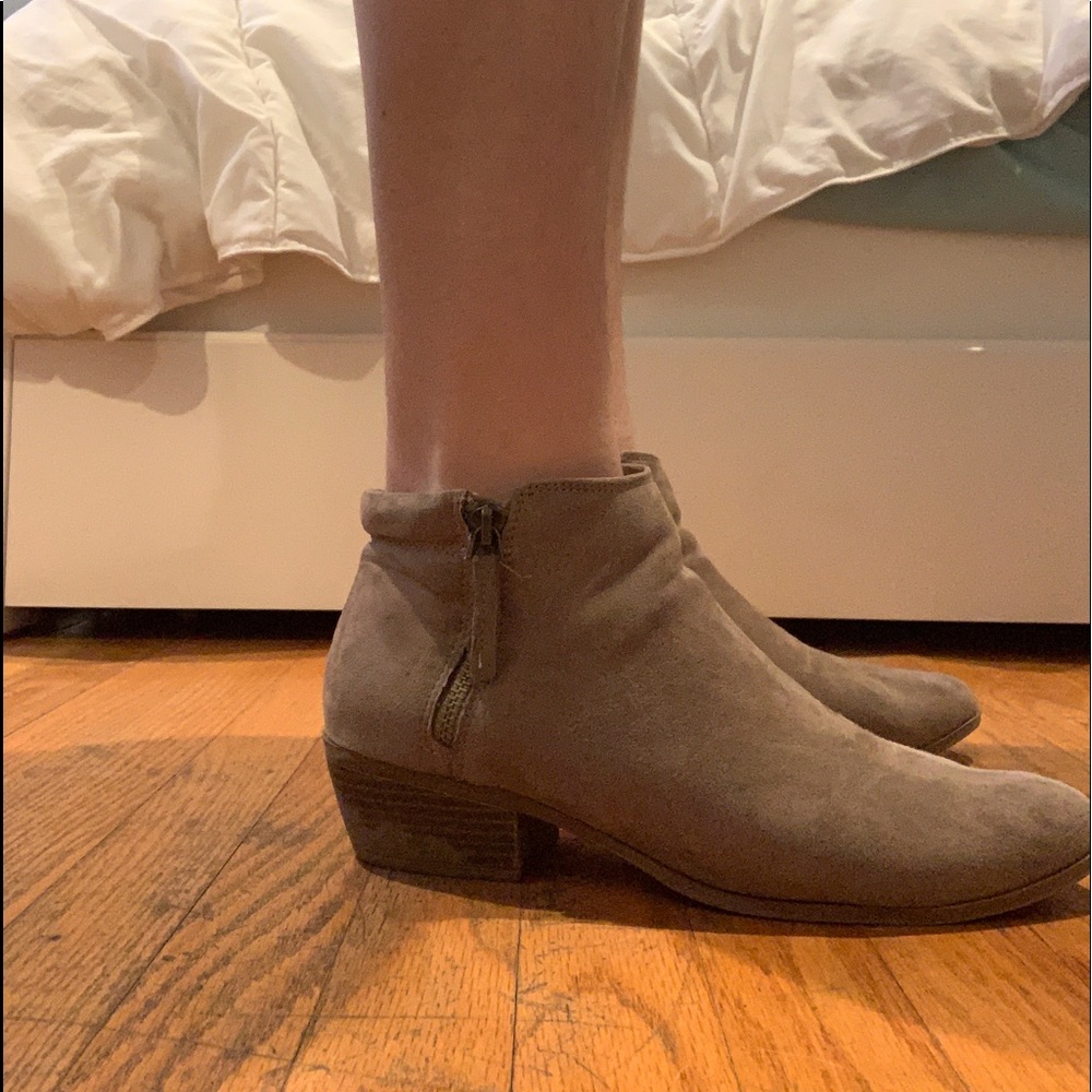 Cute brown booties